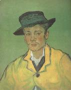 Vincent Van Gogh Portrait of Armand Roulin (nn04) Sweden oil painting artist